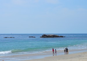 Laguna Rocks on main beach