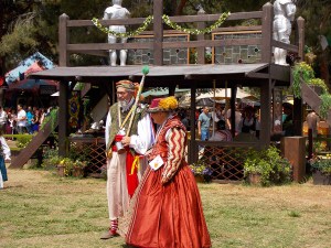 Fair Two customed people