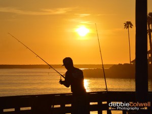 Fishing Dock With Logo