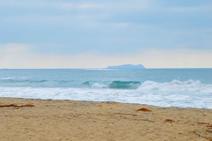 Cornado Islamd with sun