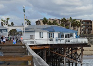 PB cottages view from pier