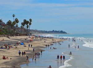 San Clem Beach looking south
