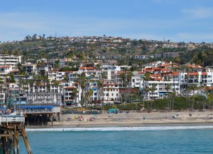 San Clem looking from end towards hills