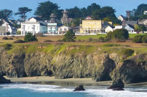 Mendo-Town close up from distcnce-Tpwers