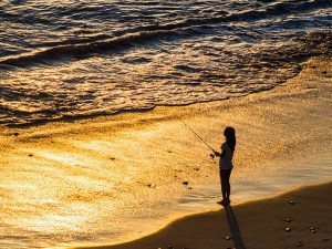 Fishing Girl in thirds 800