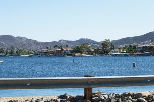 One side of the road