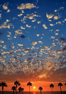 Sunset tons of clouds 800